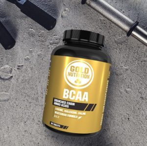 BCAA'S 60 COMP - GOLD NUTRITION