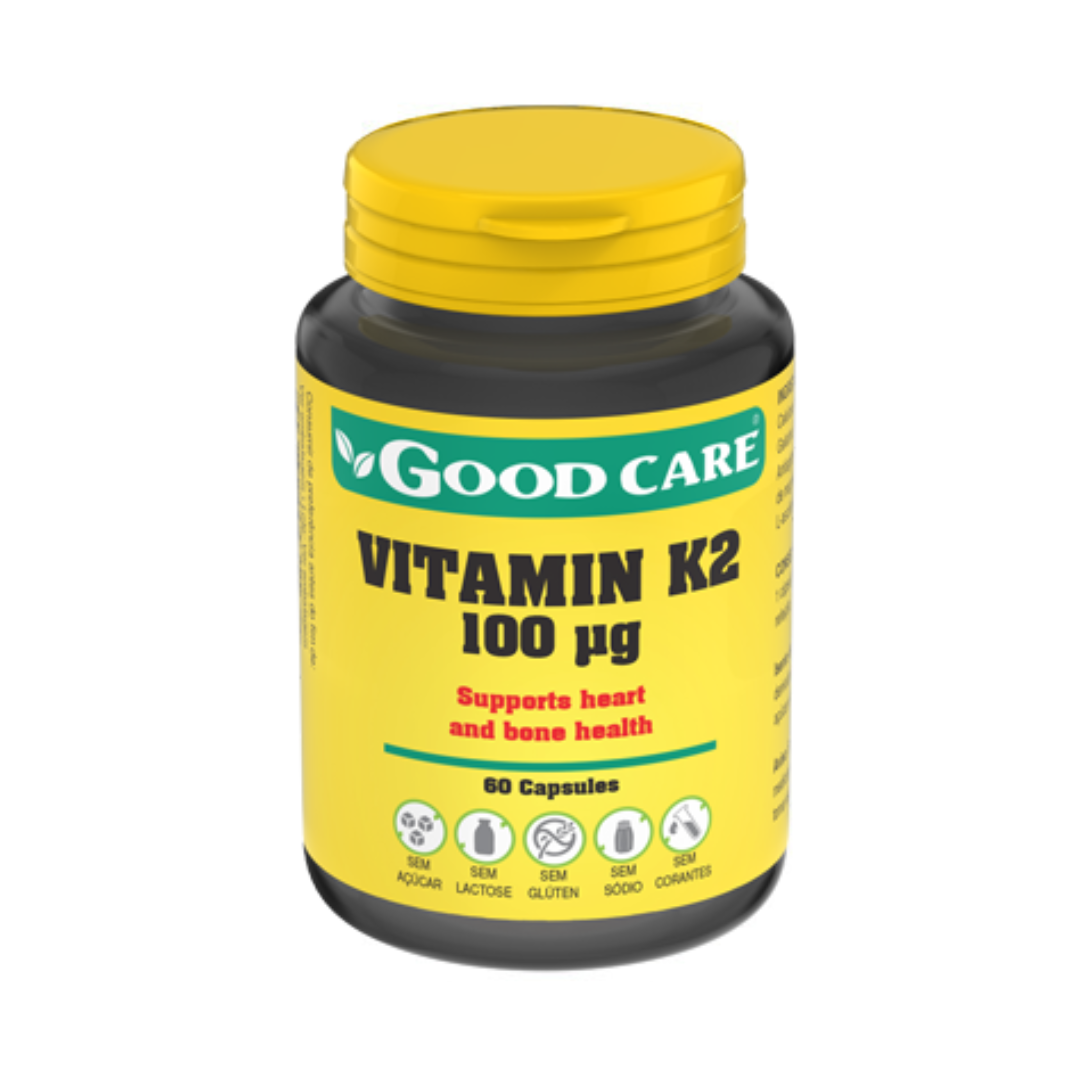 VITAMIN K2 100MICROGRAMAS 60 CAPS – GOOD CARE