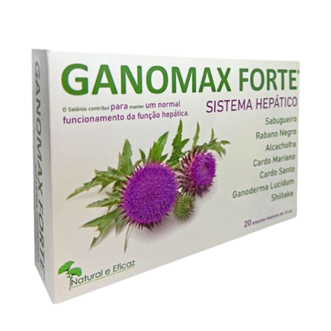 Ganomax Forte 20 Amp - Natural E Eficaz