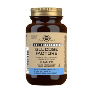 GLUCOSE FACTORS 60 COMPRIMIDOS - SOLGAR