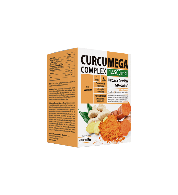 CURCUMEGA COMPLEX 12.500MG 30 STICKS - DIETMED