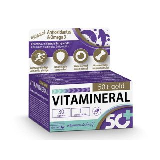 VITAMINERAL 50+ GOLD 30 CAPS - DIETMED