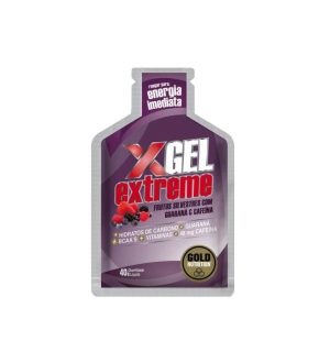 EXTREME GEL GUARANA, BERRY 40G - GOLD NUTRITION