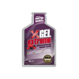 EXTREME GEL GUARANA, BERRY 40G - GOLD NUTRITION