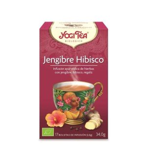 GENGIBRE HIBISCO 17 SAQ - YOGI TEA