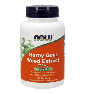 HORNY GOAT WEED 750 MG 90 COMP - NOW