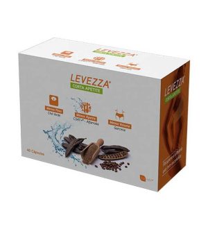 LEVEZZA CORTA APETITE 40 CAPS - NUTRIDIL