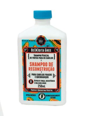 Bemdita GHEE - Shampo Reconstrução Papaya e Queratina 250ml - Lola