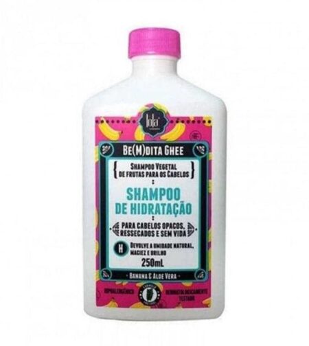BEMDITA GHEE - Shampoo Hidratação Banana e Aloe Vera 250ml