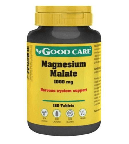 MAGNESIUM MALATE 1000MG 180COMP - GOOD CARE | Nutribem