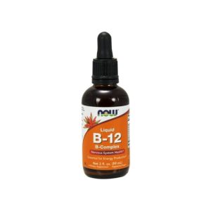 VITAMINA B12 LIQ 60ML - NOW | Nutribem