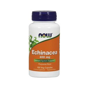 EQUINACEA ROOT 400MG 100 CAPS - NOW