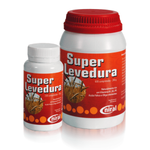 SUPER LEVEDURA DE CERVEJA 600 COMP - NIRAL