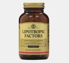 LIPOTROPIC FACTORS 100 COMP - SOLGAR