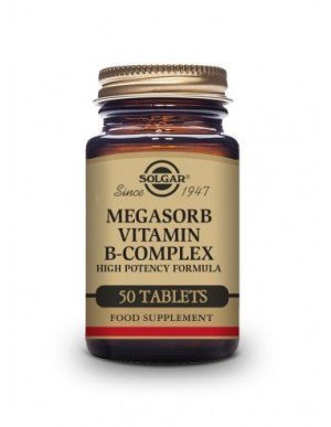MEGASORB 50 B-COMPLEX 50 COMP - SOLGAR