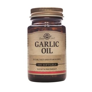 GARLIC OIL 100 SOFTGELS - SOLGAR