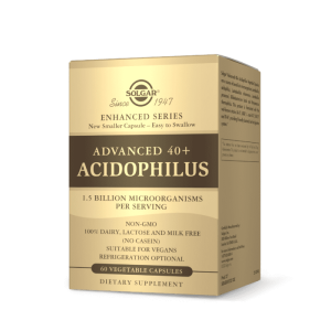 ADVANCE ACIDOPHILUS 40+ 60CAPS - SOLGAR
