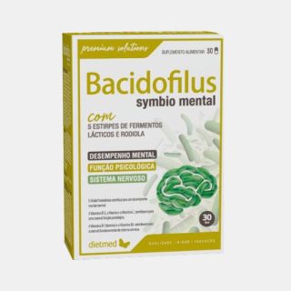 BACIDOPHILUS SYMBIO MENTAL 30 CAPS - DIETMED