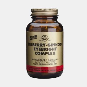 BILBERRY GINKGO EYEBRIGHT 60CAPS - SOLGAR