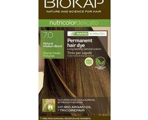 NUTRICOLOR DELICATO NATURAL MEDIUM BLOND 7.0 - BIOKAP