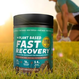 FAST RECOVERY PLANT BASED CHOCO 600G - GOLD NUTRITION