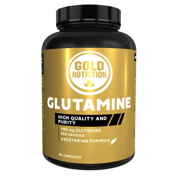 GLUTAMINA 900MG 90 CAPS - GOLD NUTRITION