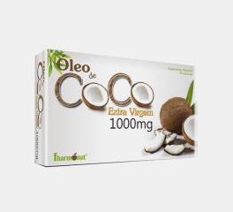 OLEO DE COCO 1000MG 30 CAPS - FHARMONAT