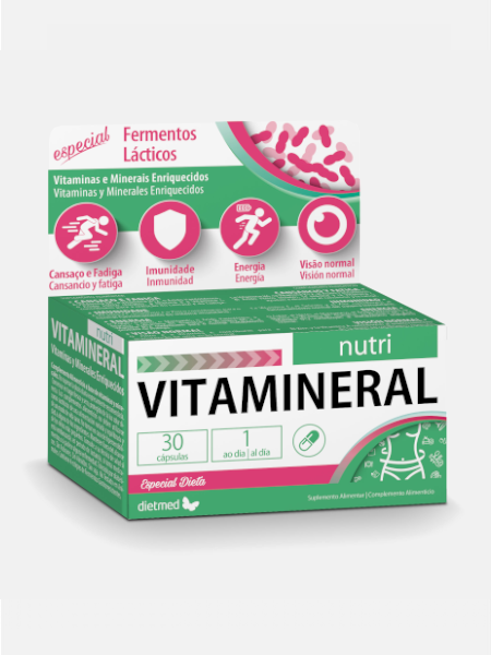 VITAMINERAL NUTRI 30 CAPS - DIETMED