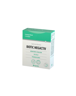Biotic Megactiv 30 Caps - Dieta Saludable