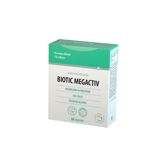 Biotic Megactiv 30 Caps - Dieta Saludable