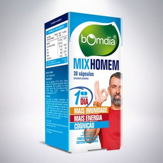 Mix homem 30 caps - BOMDIA