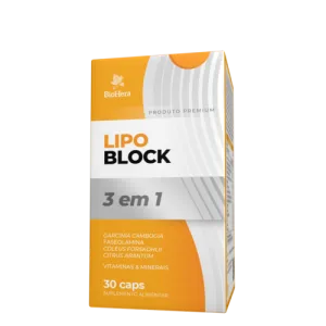 Lipoblock 3 em 1 30 caps - Biohera