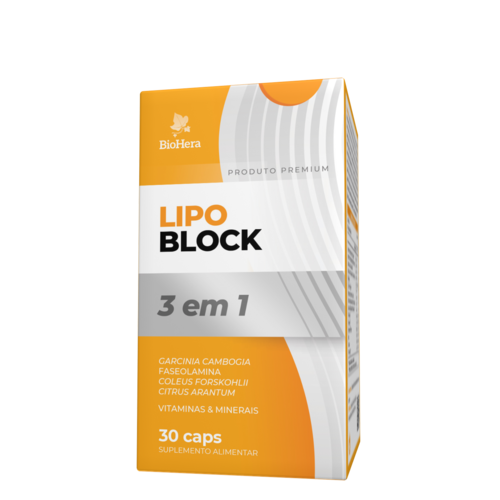 Lipoblock 3 en 1 30 cápsulas - Biohera