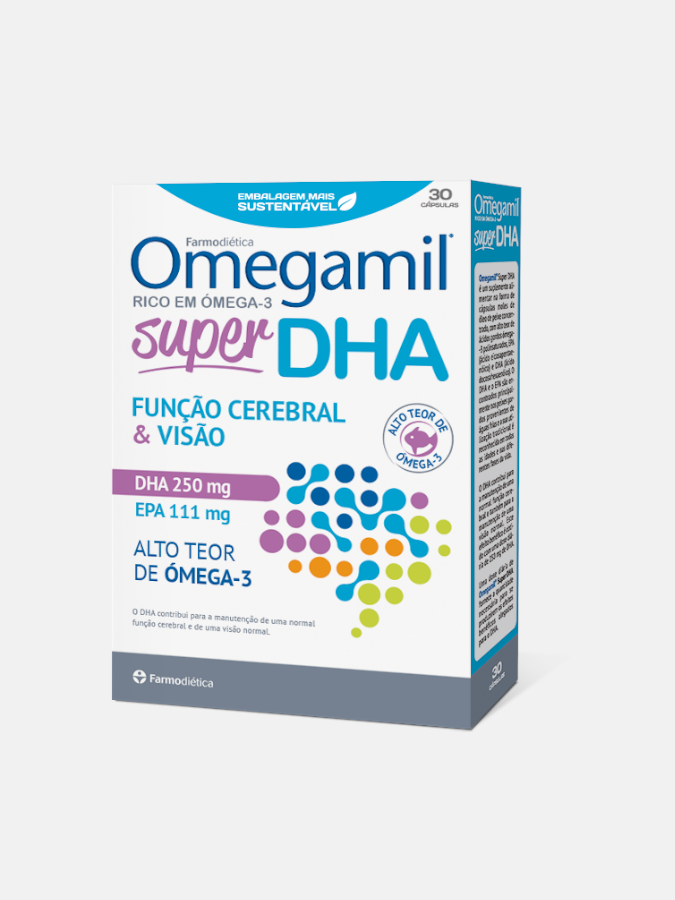 Omegamil Super DHA 30 caps - Farmodiética