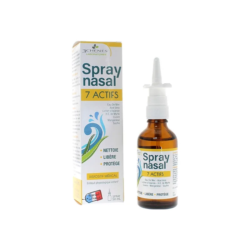 Spray Nasal 7 Ativos NOVO 50 ml - 3 Chênes