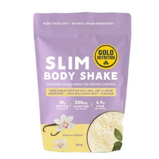  Slim Body Shake Vainilla 300g - GoldNutrition