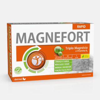 Magnefort Triplo Magnésio 30 amp - Dietmed