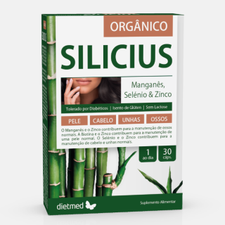 Silicius Organico 30 Caps - Dietmed