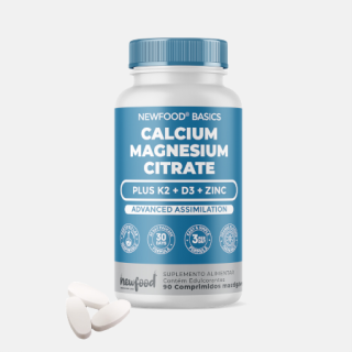 Calcium Magnesium Citrate 90 Comp. - Newfood