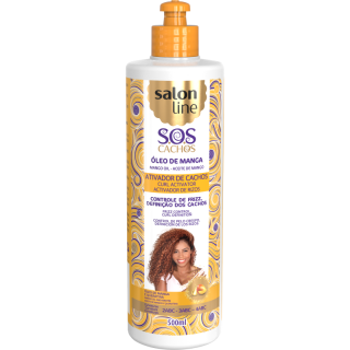 SOS Activador de Rizos Aceite de Mango Botella Tradicional 500ml - Salon Line