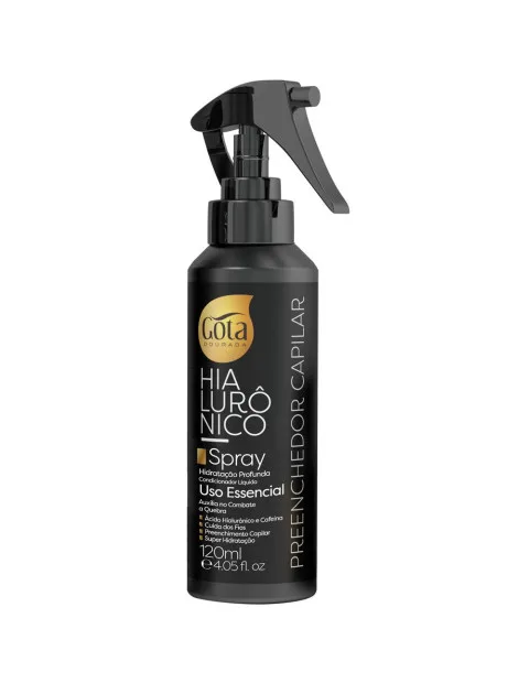 Spray Uso essencial Preenchedor Hialurônico 120 ml - Gota Dourada