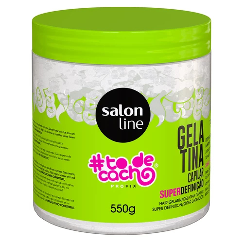 #Todecacho - Gelatina Super Definição 550g- Salon Line