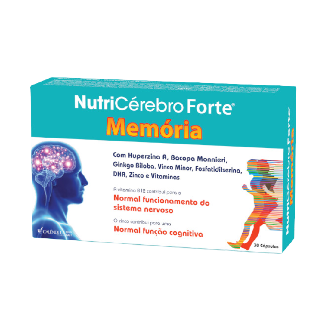 Nutricérebro Forte Memória 30 Cáps - Calendula