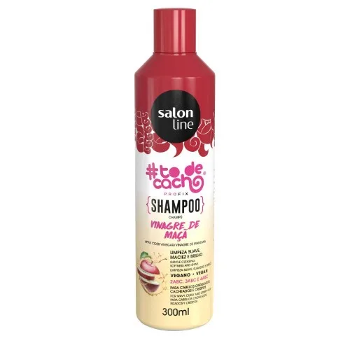 #Todecacho Shampoo Vinagre de Maca 300ML - Salon Line 