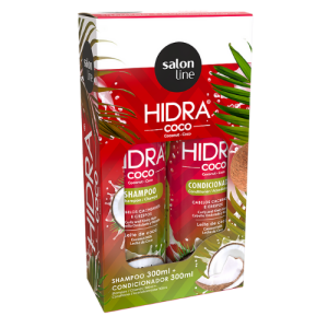 Hidra-Kit Sh+Cond. Leite de Coco e Colágeno 300 ml- Salon Line