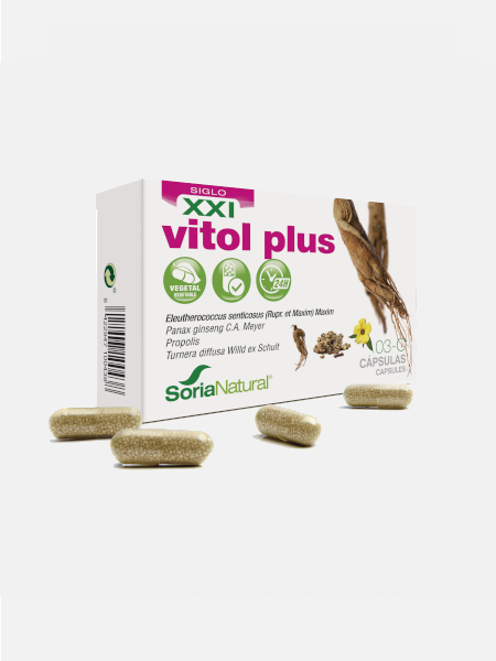3-C Vitol Plus 30 cápsulas - Soria Natural