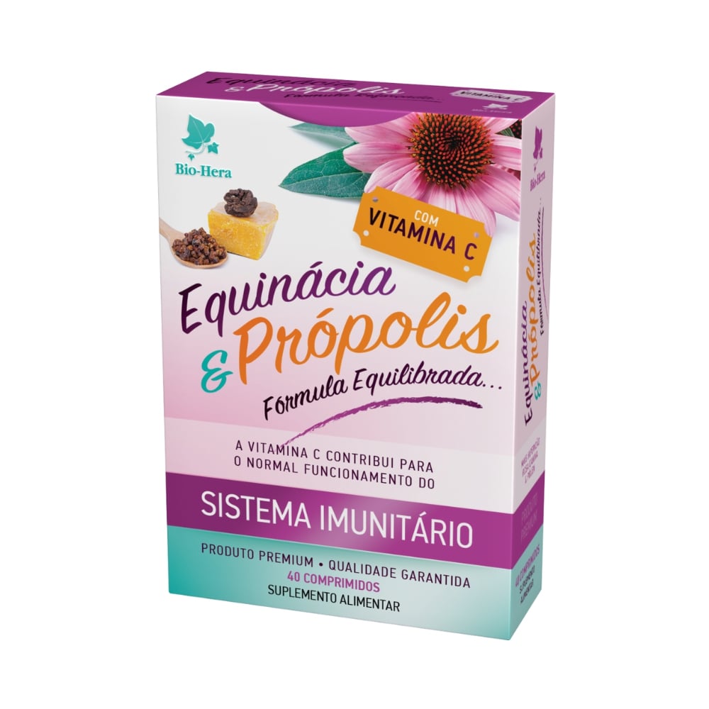 Equinácea y Propóleo 40 comp - Bio-hera