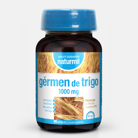 Gérmen de Trigo 1000 mg 90 cáps - Dietmed