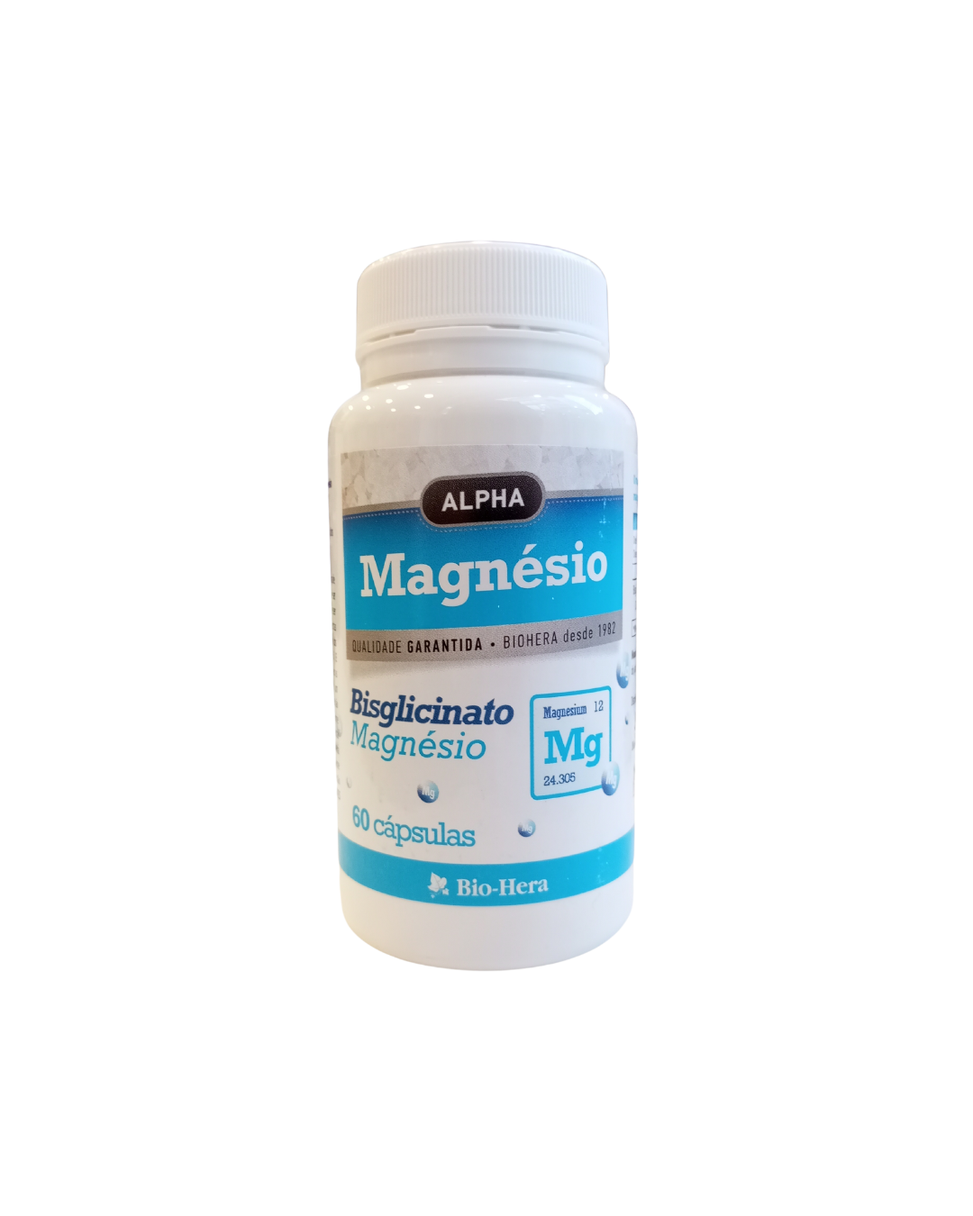 Magnésio Bisglicinato 60 cáps - Bio-Hera