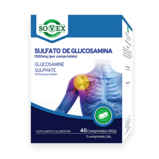 Sulfato de Glucosamina 1500mg 40 comp – Sovex